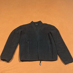 Black Sherpa The North Face sweater women size Medium.